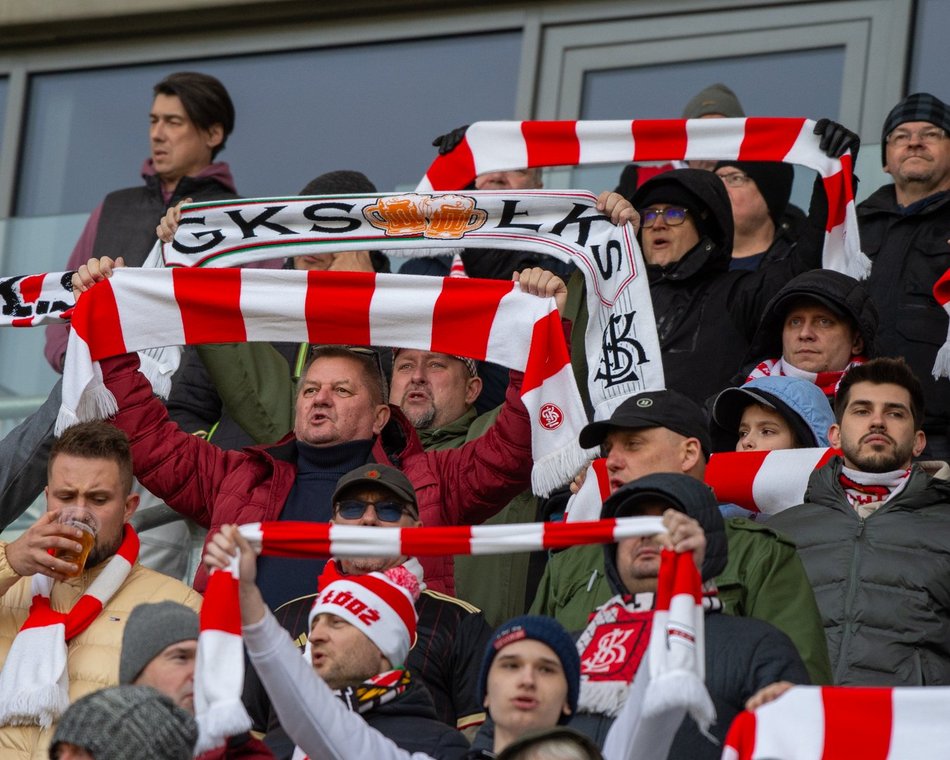 Kibice na meczu ŁKS Łódź kontra Bruk-Bet Termalica Nieciecza. Byłeś? Odszukaj się w galerii
