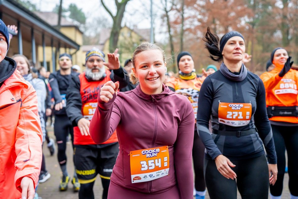 Cookie Run w Lesie Łagiewnickim w Łodzi