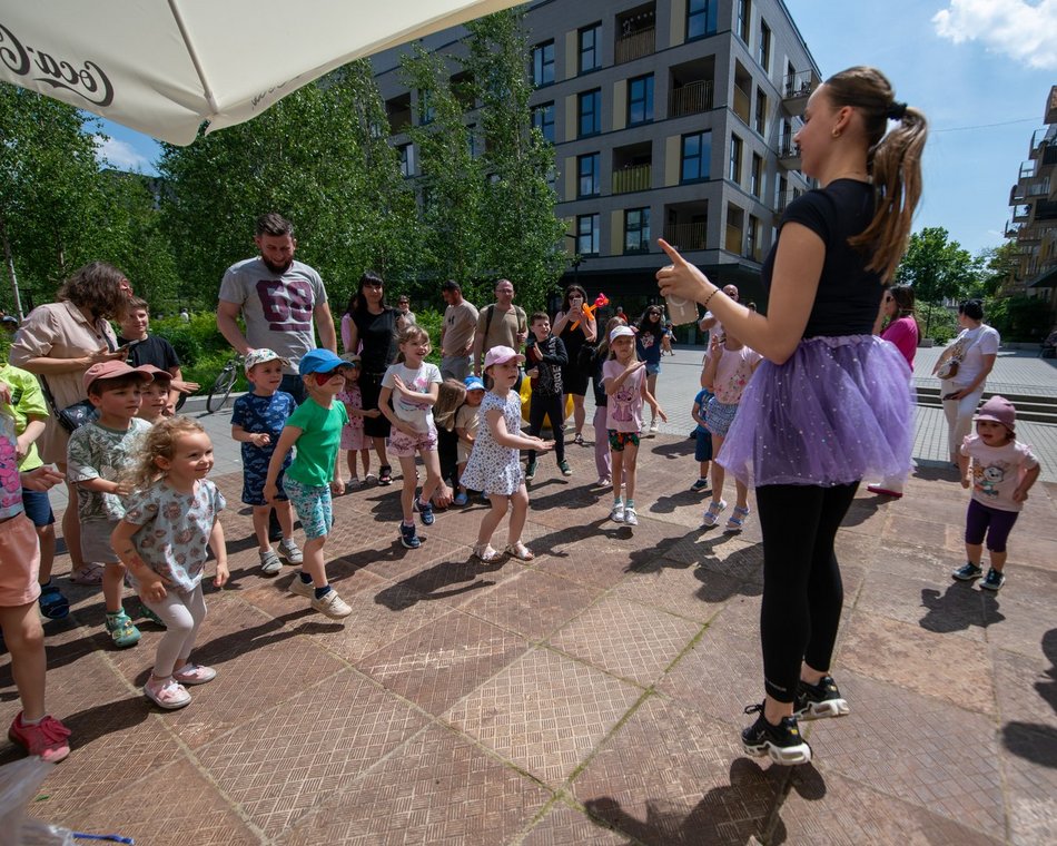 Łódź. Dzień Dziecka w Fuzji Łódź. Strefa klocków, tory przeszkód i konkursy