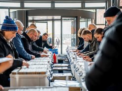 Łódź. Giełda winyli w Manufakturze