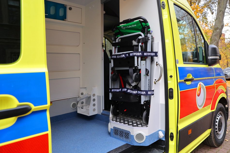 Nowy ambulans - szpital Jonschera Łódź