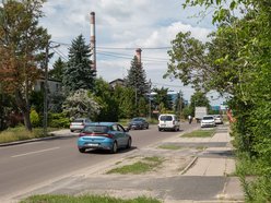 Łódź. Ulica Pojezierska w Łodzi przed remontem
