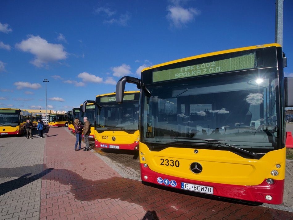 Nowe Mercedesy Conecto G dołączyły do taboru MPK Łódź