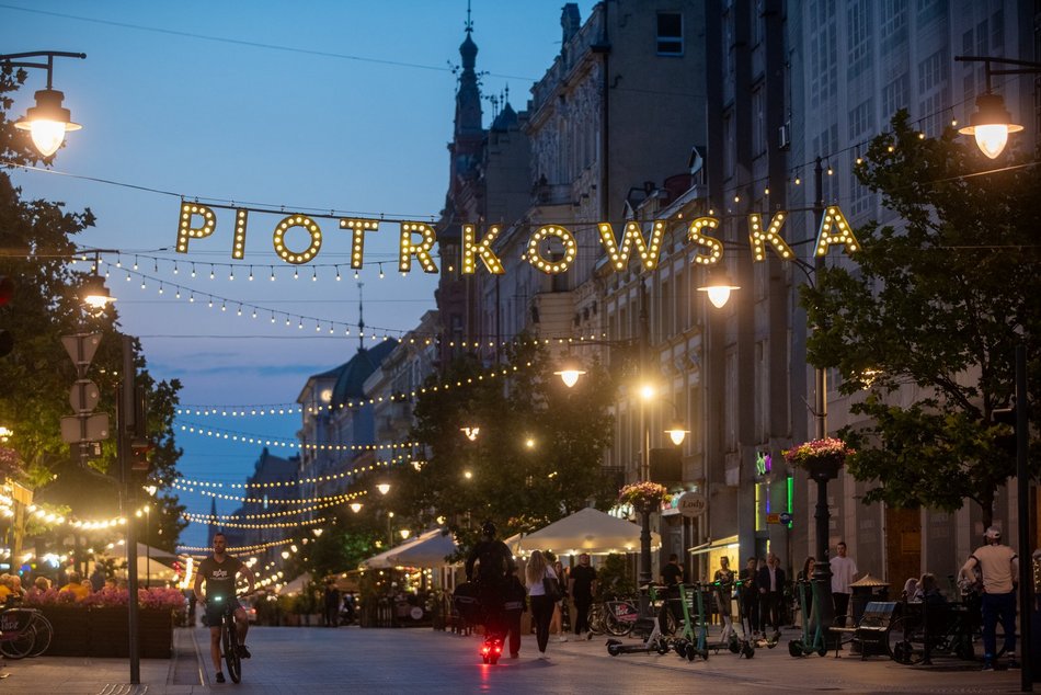 Napis Piotrkowska