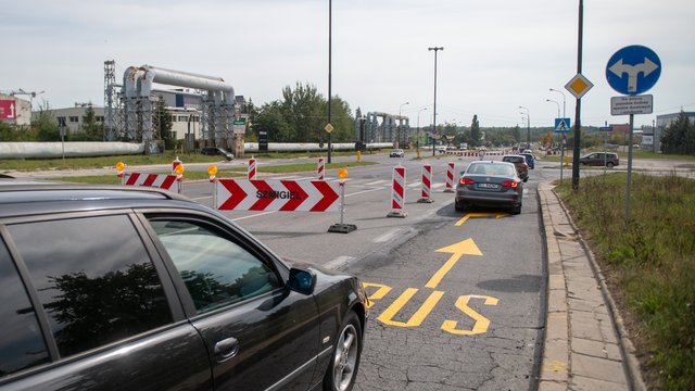 Remont Puszkina. Kolejny etap prac odbywa się pod ruchem [SZCZEGÓŁY]