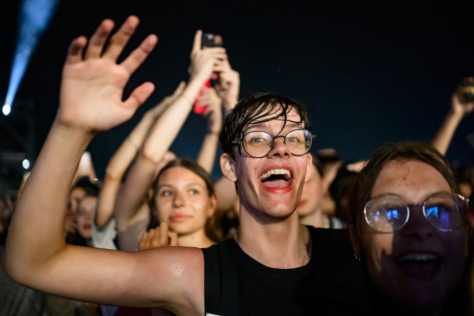 Sobel zaśpiewał na Łódź Summer Festival 2025. Rozkołysał cały tłum!