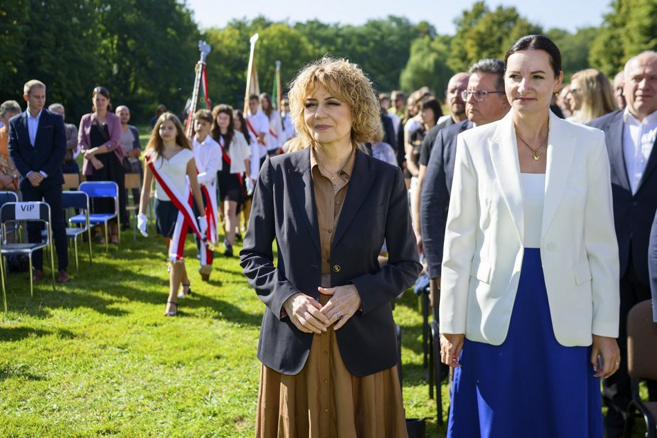 Rozpoczęcie roku szkolnego w Szkole Podstawowej nr 61 w Łodzi. Była niespodzianka