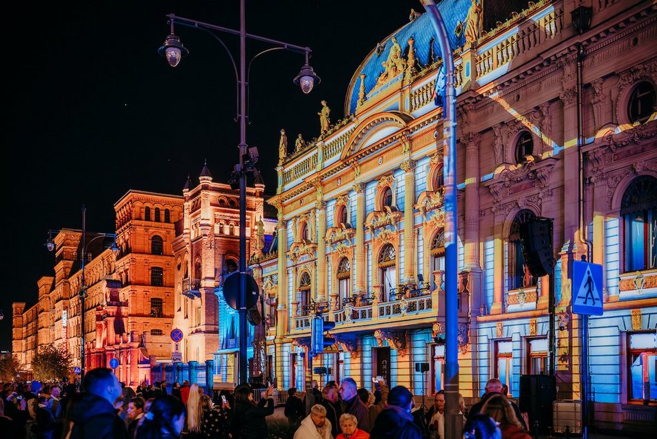 Łódź. TOP 25 zdjęć z trzeciego dnia Light Move Festival 2025