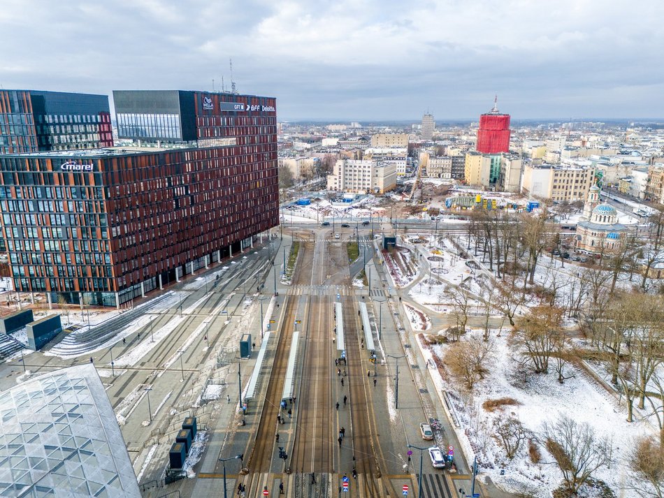 Przy dworcu Łódź Fabryczna powstaje komora dla Katarzyny