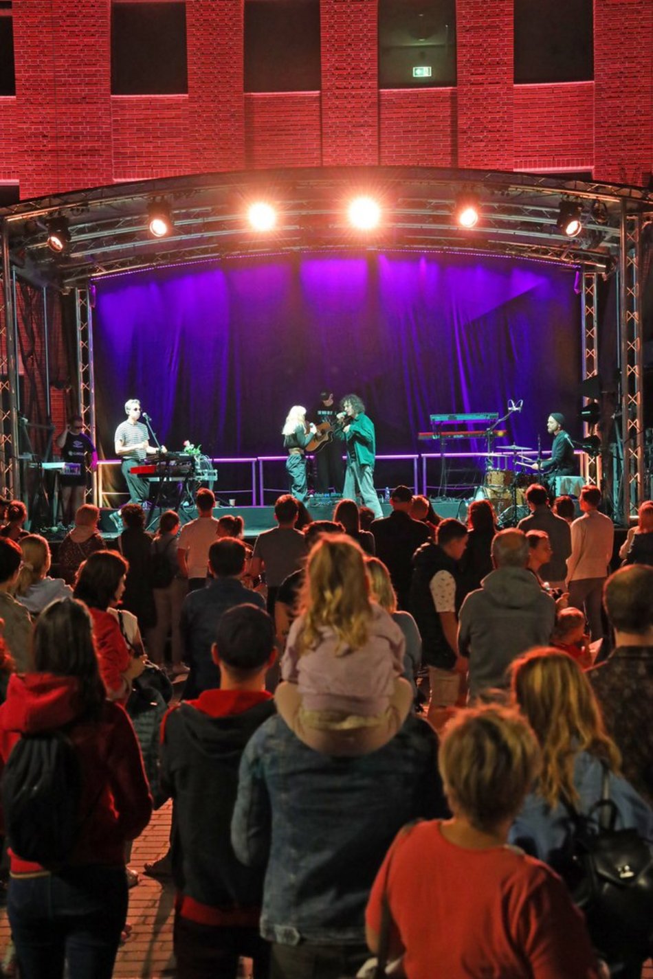 festiwal światła w Łodzi