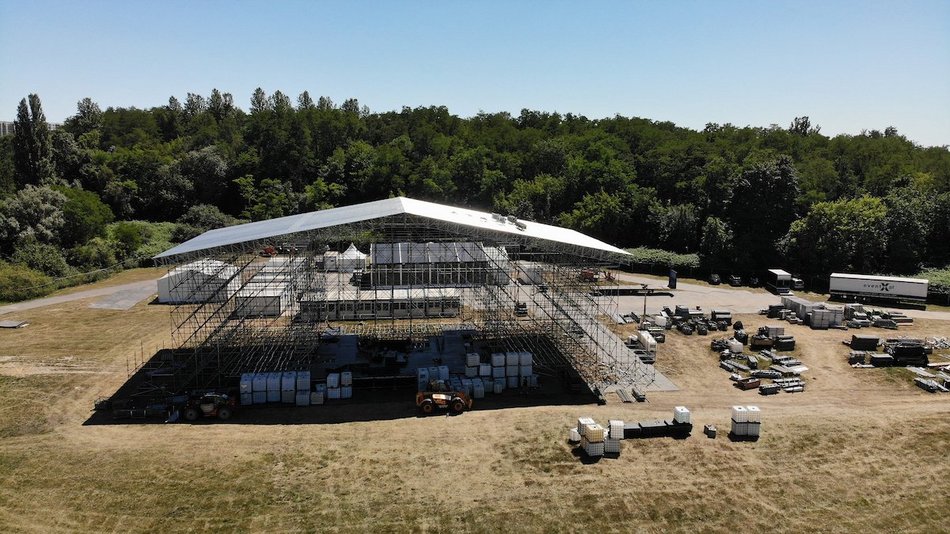 Łódź. Audioriver 2025 w Łodzi tuż tuż! Powstają już sceny festiwalowe