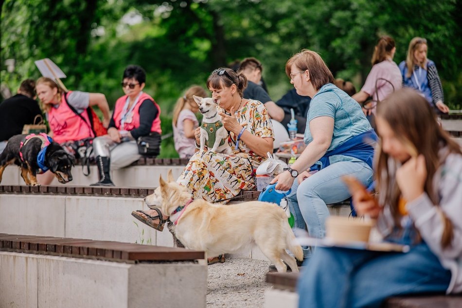 Łódź. Parada Kundelków na Piotrkowskiej