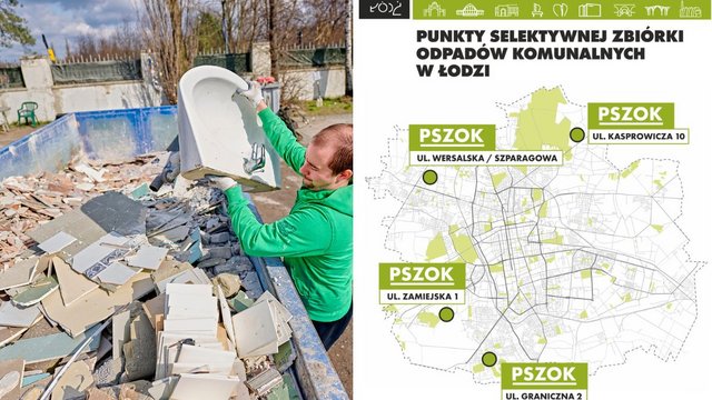 Nowy PSZOK w Łodzi powstał na Bałutach. Gdzie znajdują się pozostałe? [MAPA]