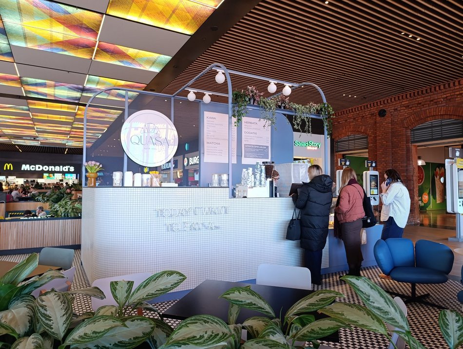 Łódź. Quasą w Manufakturze