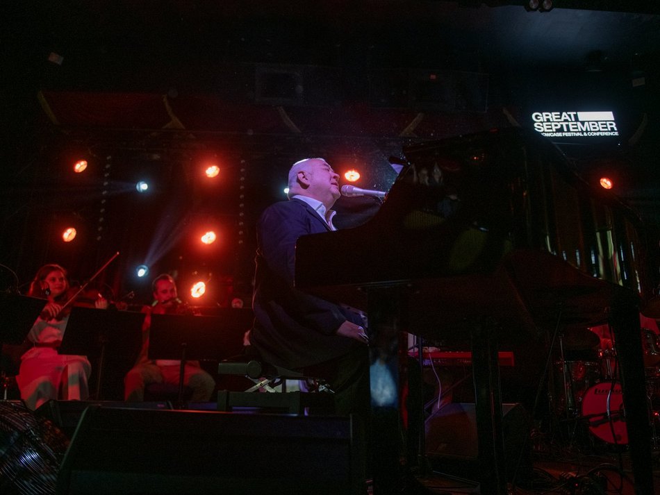 Stanisław Soyka i Grott Orkiestra na festiwalu Great September 2024 w Łodzi