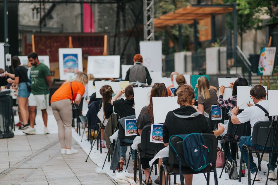 Łódź. Plener Art w Łodzi. Prawdziwe artystyczne atelier pod gołym niebem!