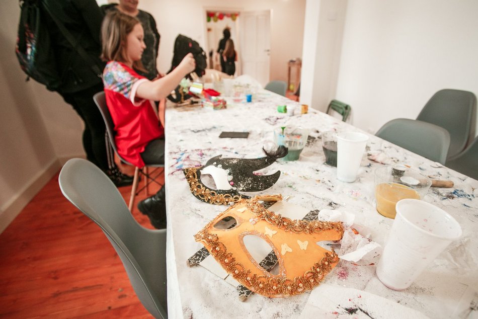 Karnawałowa impreza na Księżym Młynie