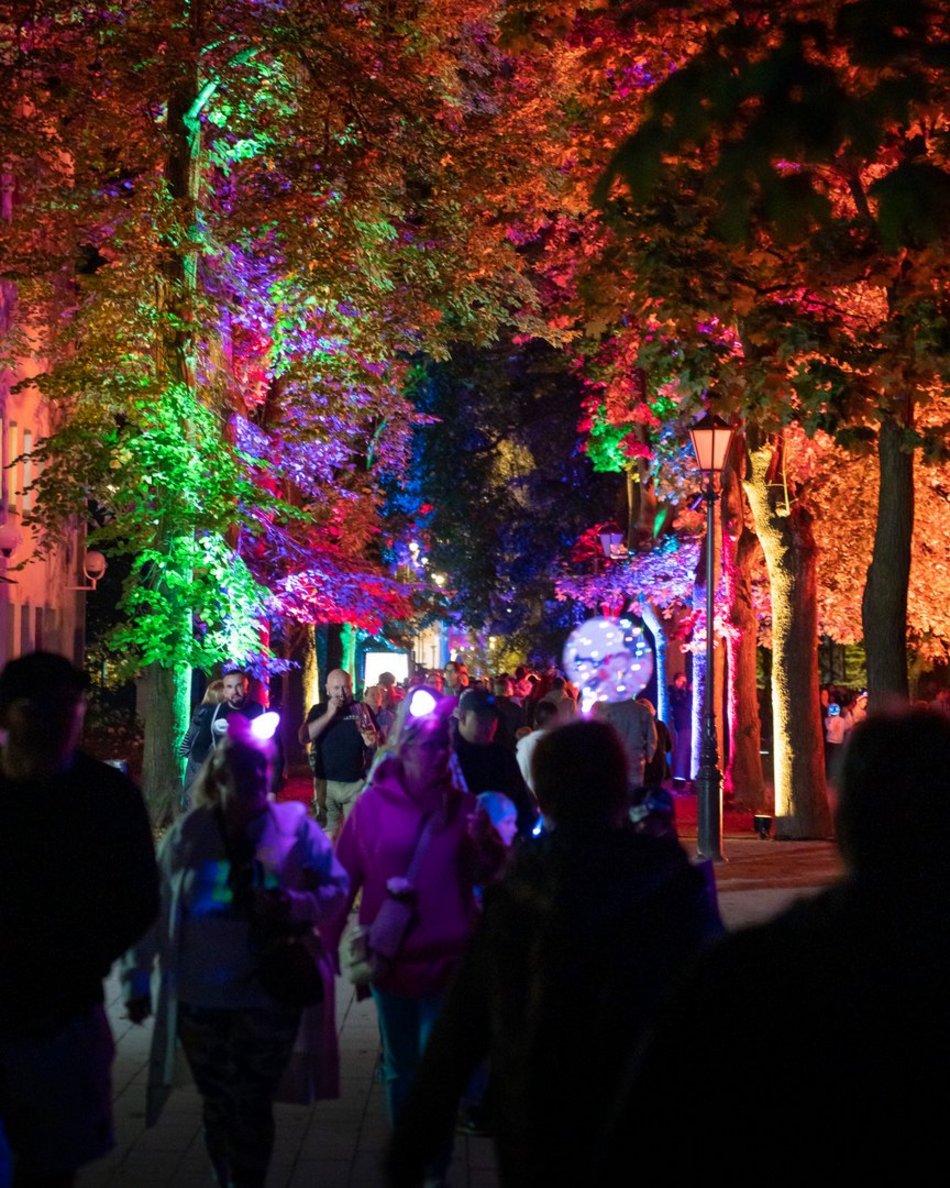 festiwal światła w łodzi