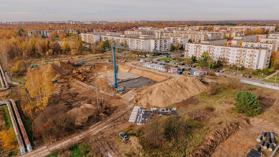 Łódź. Aquapark Widzew w Łodzi w budowie. Prace zgodnie z harmonogramem!