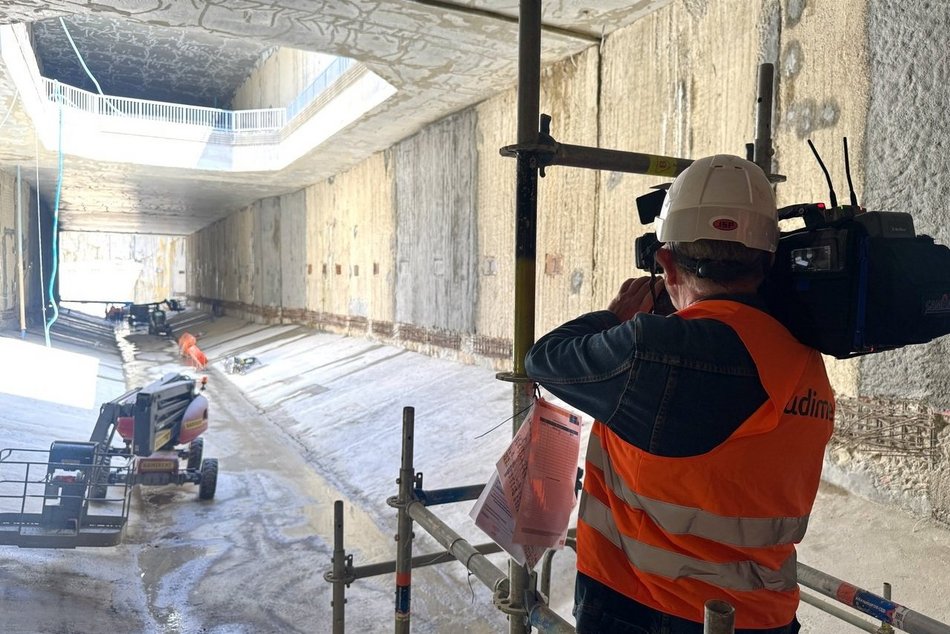 Kolej Dużych Prędkości w Łodzi. Koniec budowy komory startowej, mogą już drążyć!