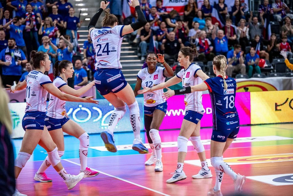 Łódź. Krok bliżej. PGE Grot Budowlani Łódź ze zwycięstwem w pierwszym meczu o brązowy medal