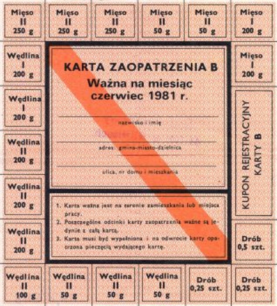 Łódź. Trudne życie na kartki. Fala protestów w Łodzi i całym kraju