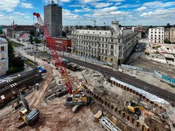 Tunel pod Łodzią. Zajrzyj na plac budowy stacji Łódź Śródmieście