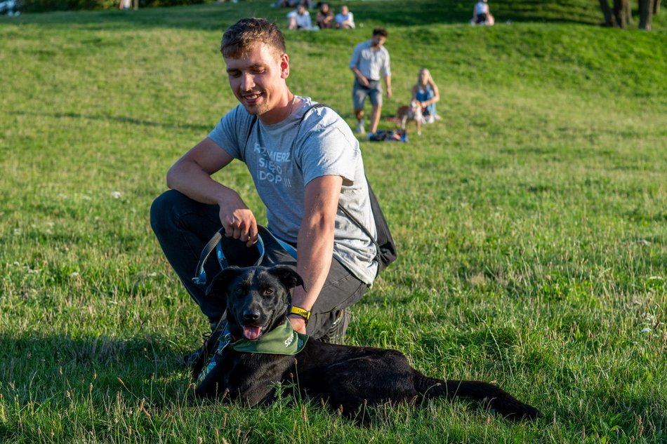 Łódź. Psia Polówka na Widzewskiej Górce. Psiaki przejęły dowodzenie!