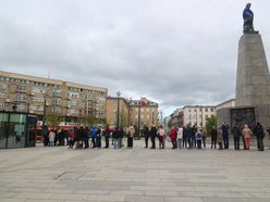 Noc Muzeów Łódź 2025. Muzeum Kanału Dętka przyciągnęło tłumy na plac Wolności