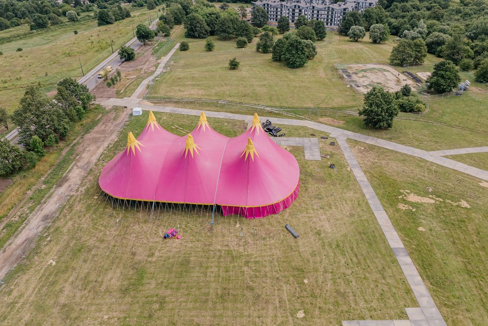 Budują sceny na Audioriver 2024 Łódź. Festiwal już za tydzień!