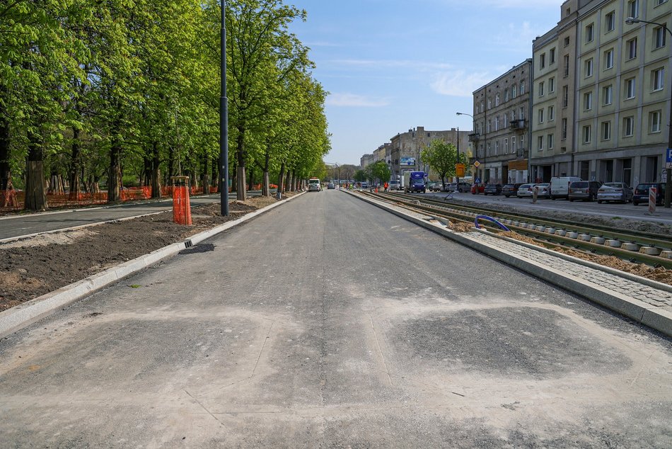 Bulwary Północne - koniec remontu na nitce północnej