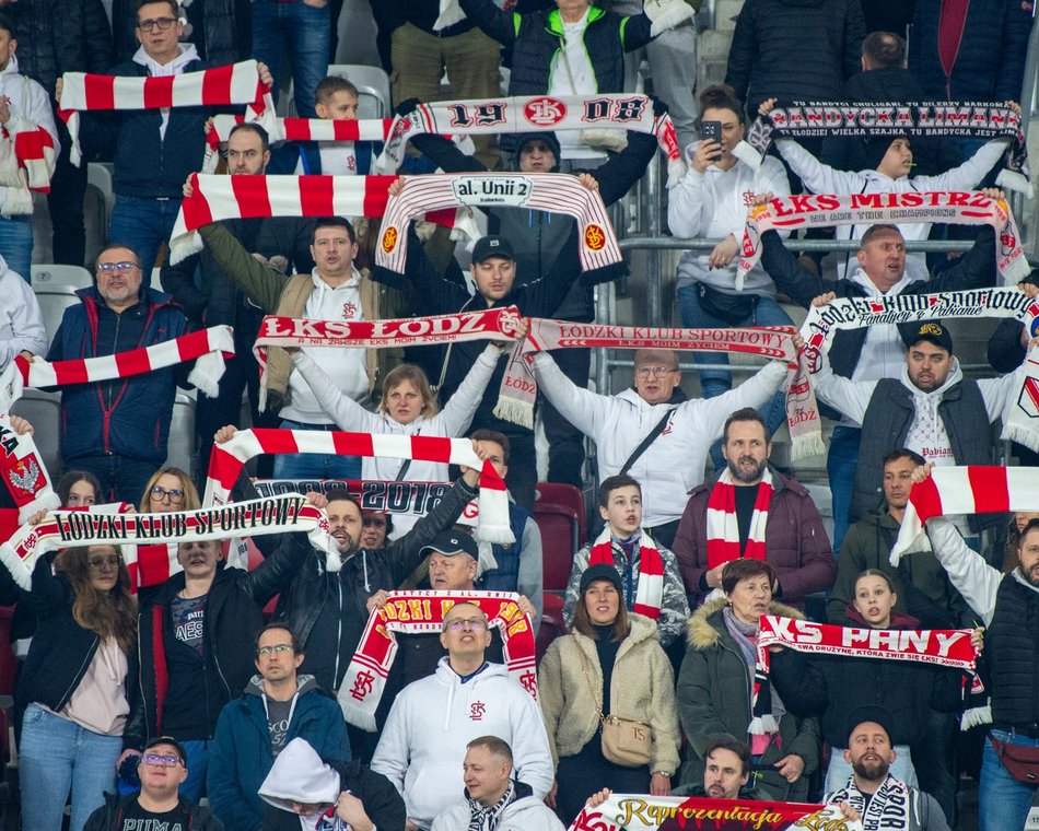 Kibice na meczu ŁKS Łódź z Wartą Poznań. Byłeś? Odszukaj się w galerii