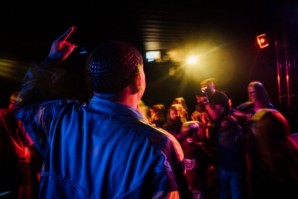 Łódź. Widownia w Centrum Dialogu w Łodzi