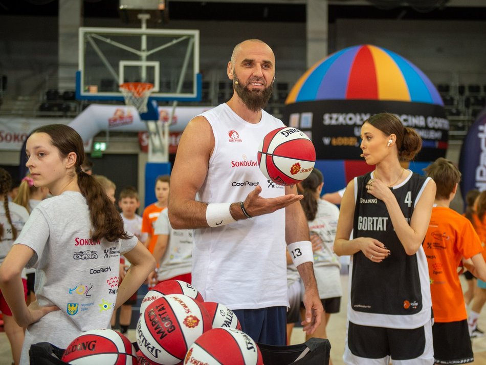 Marcin Gortat Camp w Łodzi kolejny raz przeszedł do historii. Zobacz, jak trenowały dzieci!