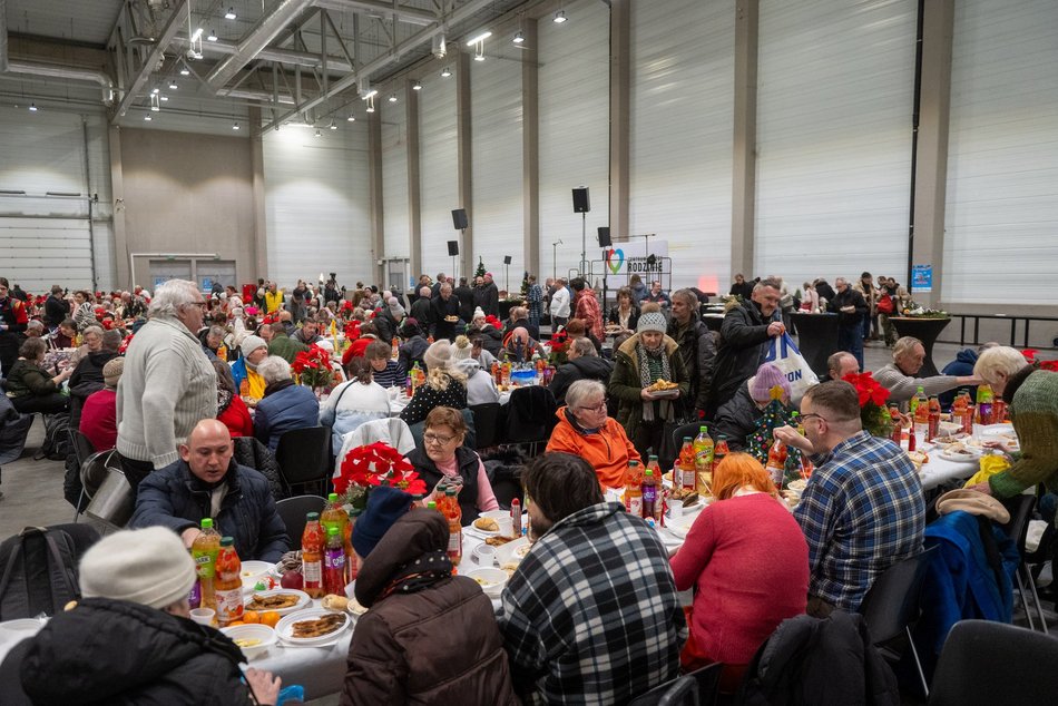 Miejska Wigilia dla osób samotnych w Łodzi 2024