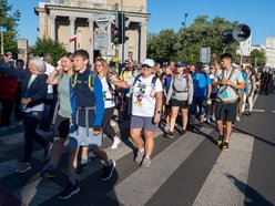 Łódź. Ruszyła 100. Piesza Pielgrzymka Łódzka na Jasną Górę. Maszeruje ponad 200 pątników!