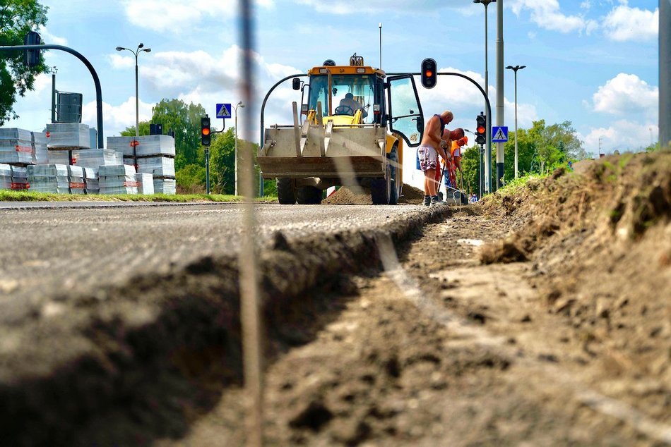 Łódź. Remont Rzgowskiej nabiera tempa