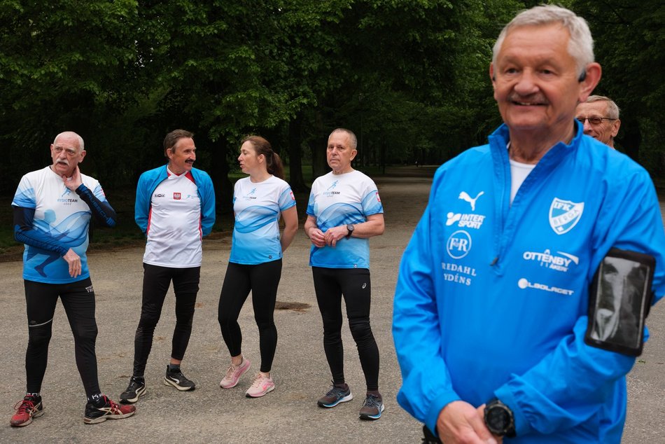 Łódź. Sport nie pyta o wiek! Biegacze z Rysio Team Łódź są tego przykładem!