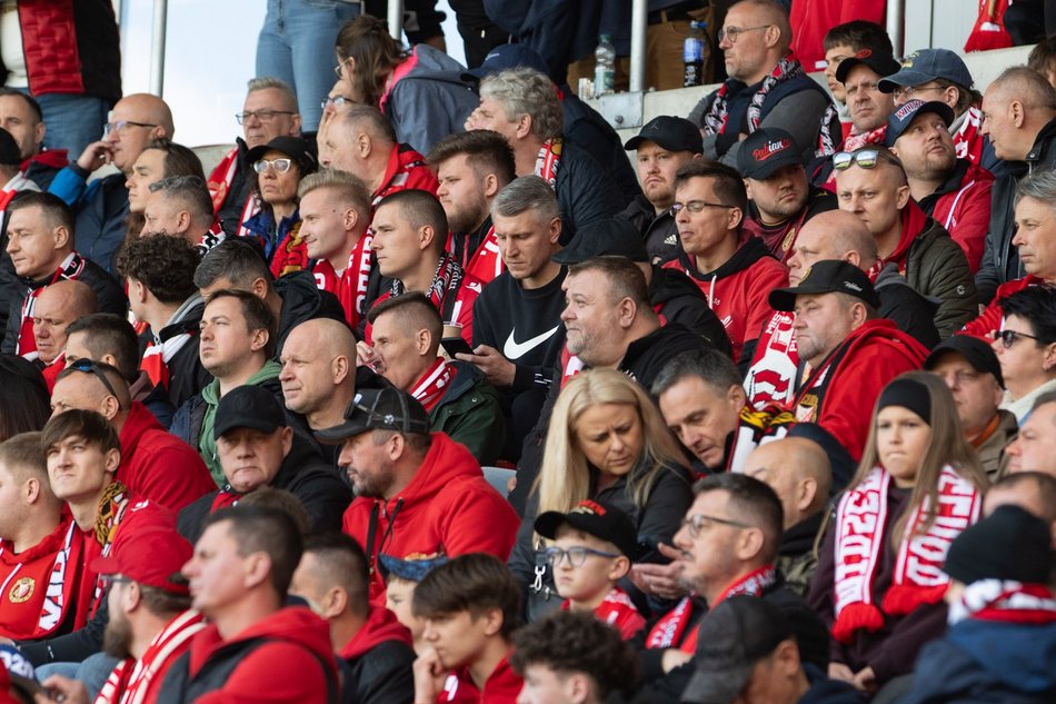 Łódź. Kibice na meczu Widzew Łódź - Lechia Gdańsk. Byłeś/aś? Znajdź się na trybunach!