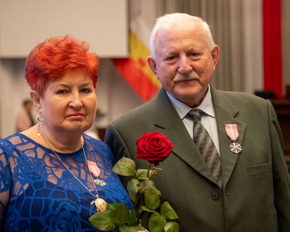 Medale dla małżeństw z Łodzi