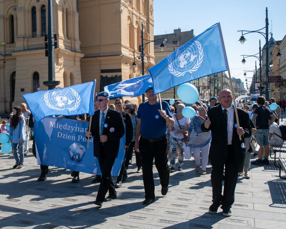 Marsz dla pokoju w Łodzi