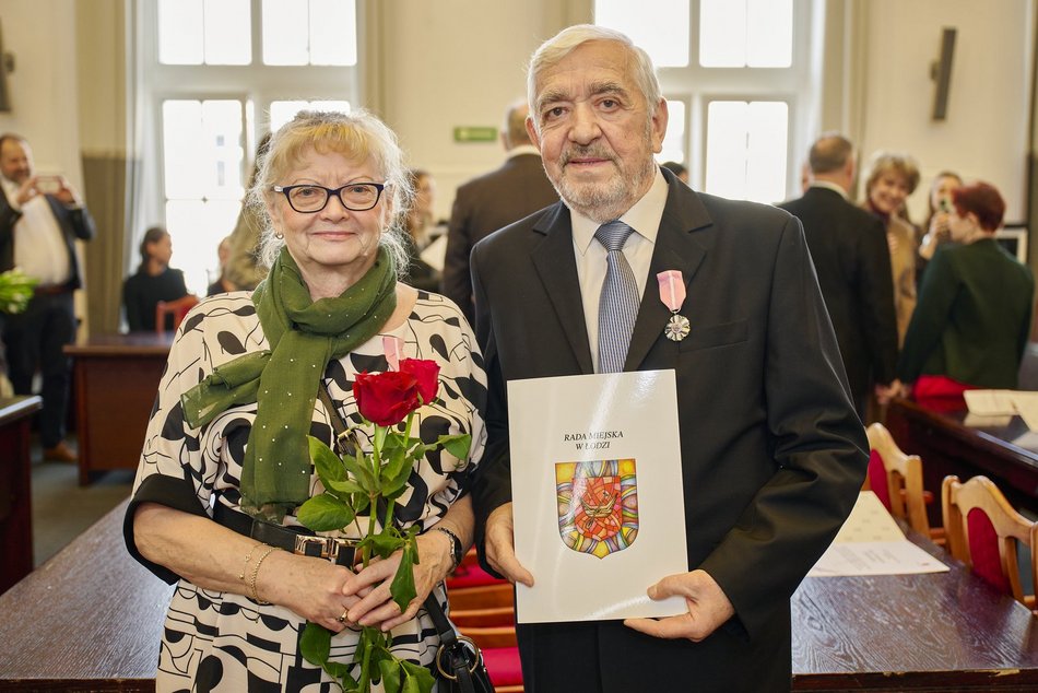 Małżeństwa z Łodzi uhonorowane medalami za wieloletnie pożycie