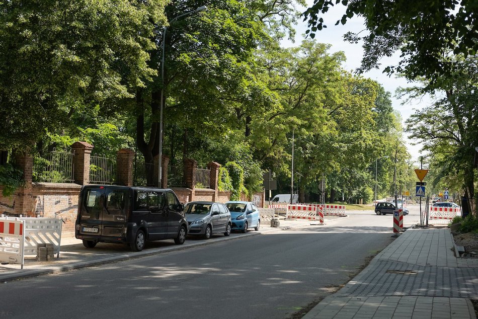 Remont Kniaziewicza w Łodzi. Prace na drugim odcinku coraz bliżej końca