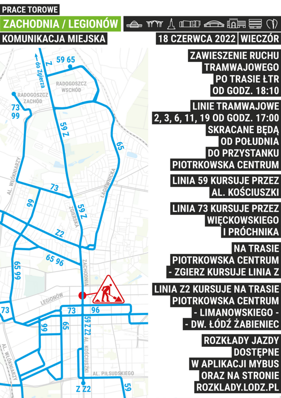 Duże zmiany w ruchu na Zachodniej