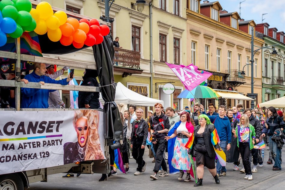 Łódź. Marsz Równości Łódź 2025 przeszedł ulicami miasta. Moc pozytywnej energii!