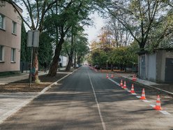 Łódź. Remont ul. Odyńca na ostatniej prostej