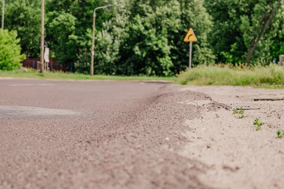 Łódź. Ulica Wersalska w Łodzi przed remontem
