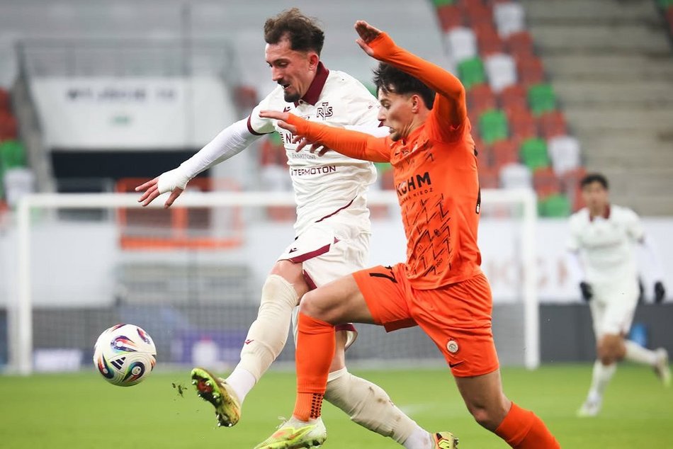 Przegrana w końcówce na koniec roku. Widzew Łódź poległ w Lubinie