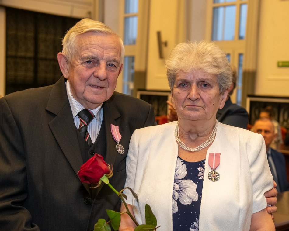 Medale dla małżeństw z Łodzi