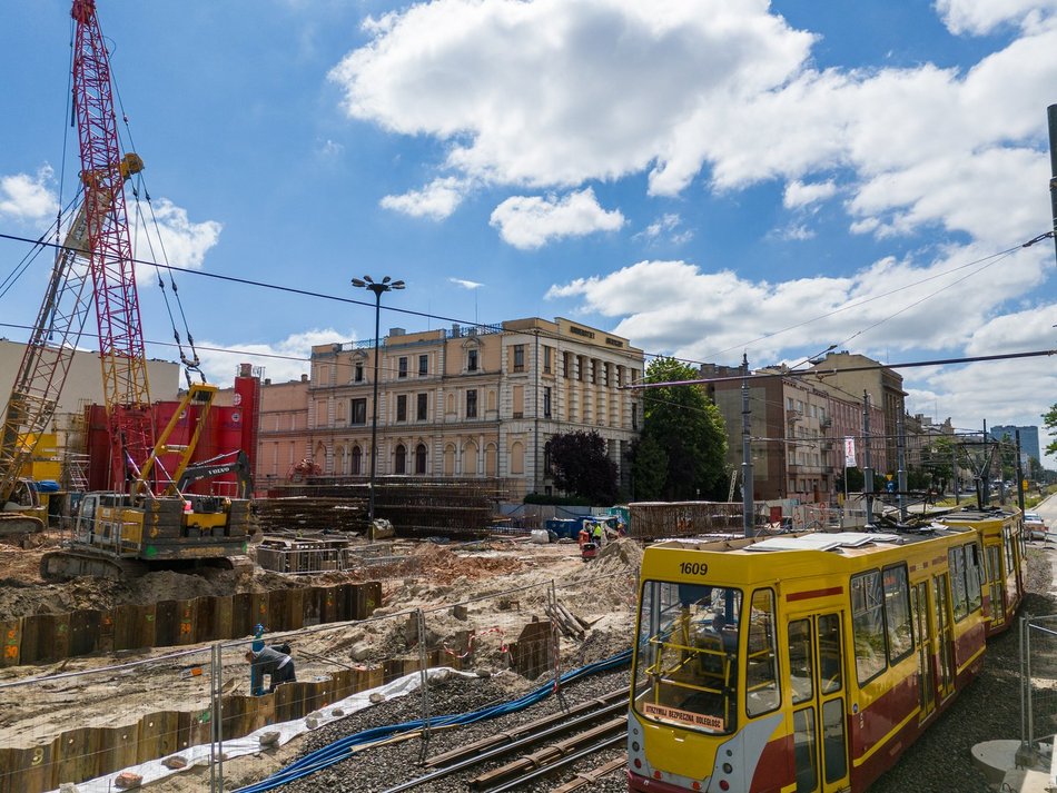 Tunel pod Łodzią. Zajrzyj na plac budowy stacji Łódź Śródmieście